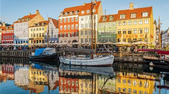 Sommerreise Kopenhagen Bunte Häuser